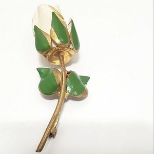 4/20 Rose Gold Tone Brooch 🌴